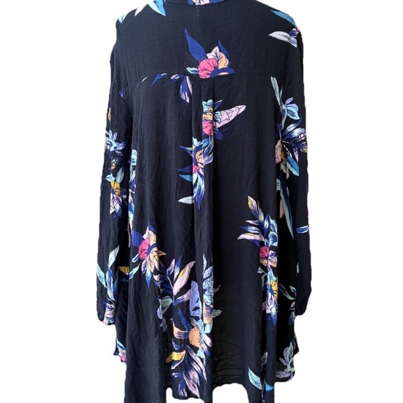 Free People NWT Women’s Tree Swing Tunic w Long Sleeves, Size S - Picture 6 of 14